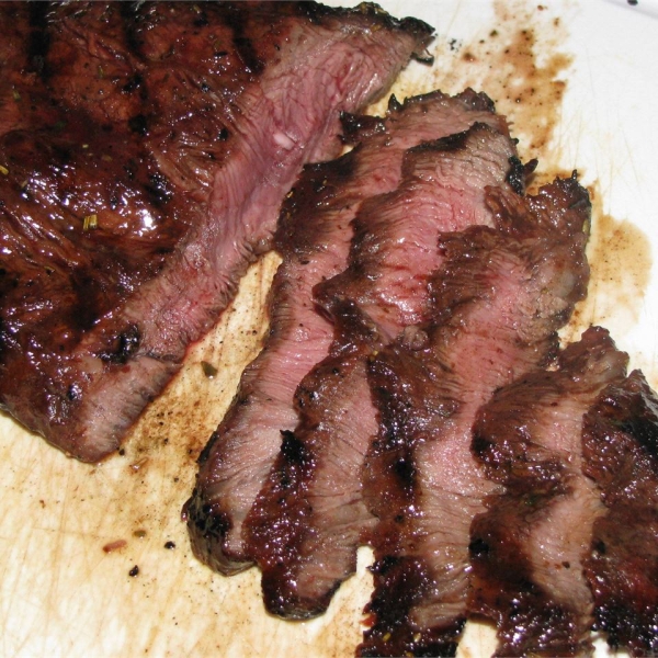 Marinated Flat Iron Steak