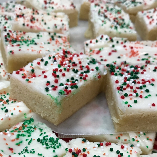 Sugar Cookie Bars Made Easy