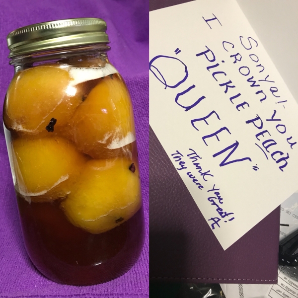 Nana's Southern Pickled Peaches