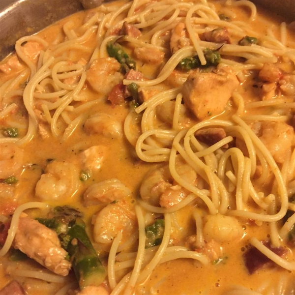 Grant's Special Mardi Gras Pasta