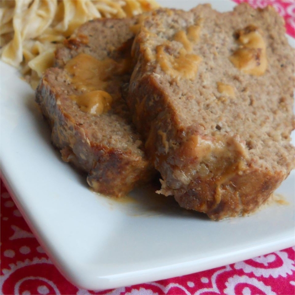 Meatloaf with Sour Cream Sauce