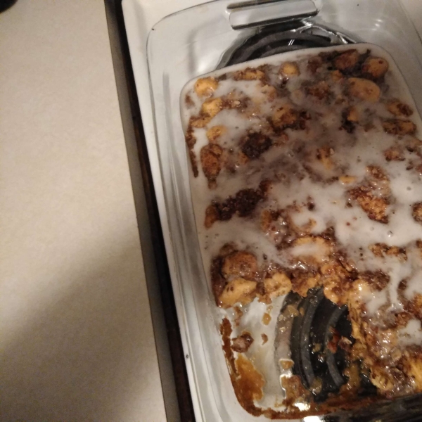 Easy Cinnamon Roll Casserole