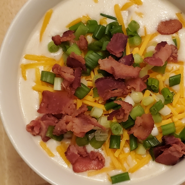 Slow Cooker Creamy Potato Soup