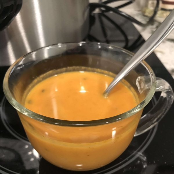 Instant Pot Keto Pumpkin Soup with Sausage
