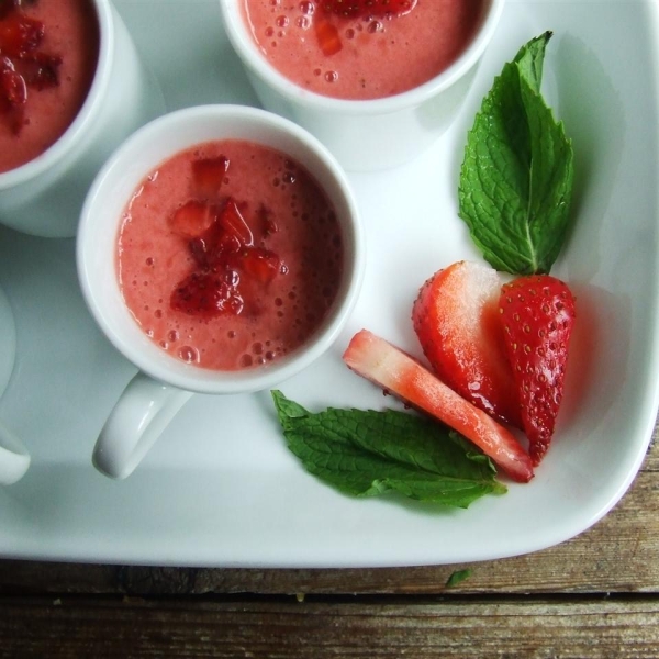 Spring Strawberry Soup