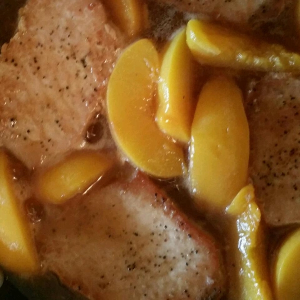 Peachy Pork Chops