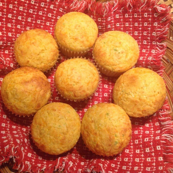 Spicy Cornbread Mini-Muffins