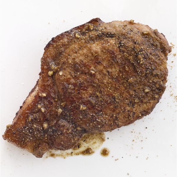 Coriander and Cumin Rubbed Pork Chops