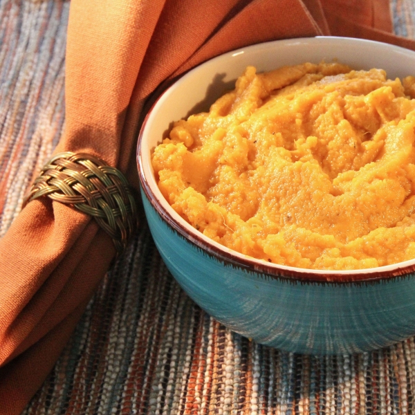 Slow Cooker Mashed Sweet Potatoes