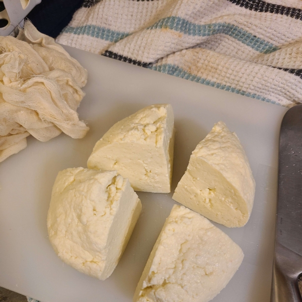 Homemade Mozzarella Cheese