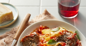 Three-Meat Italian Meatballs