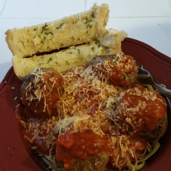 Three-Meat Italian Meatballs