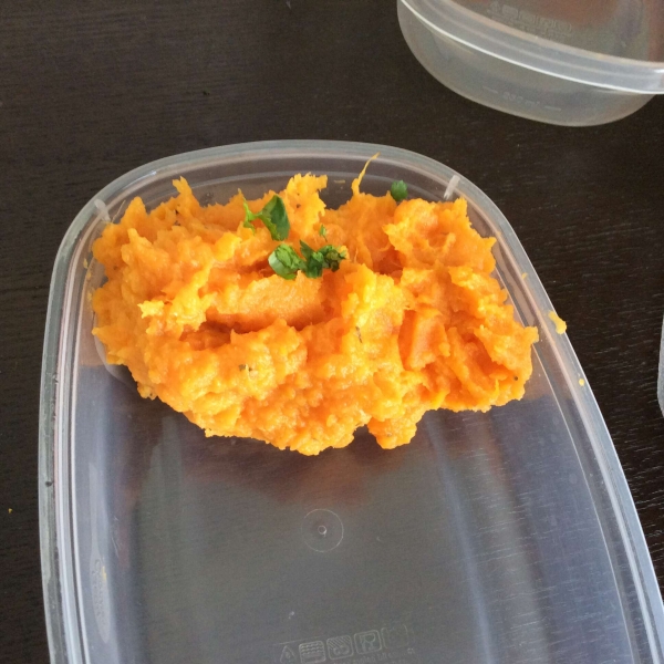 Quick and Easy Mashed Sweet Potatoes