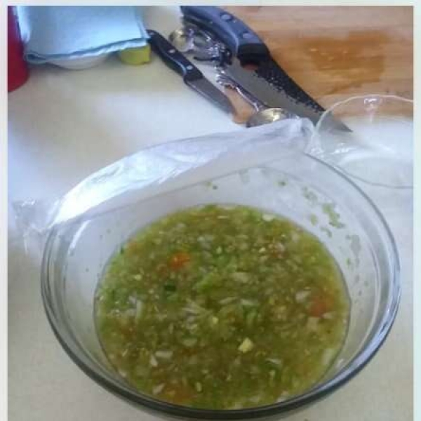 Spicy Green Tomato Salsa