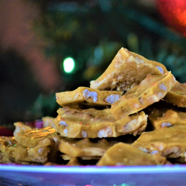 Grandma Myrna's Honey-Walnut Brittle