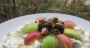 Chocolate Caramel Nut Salad