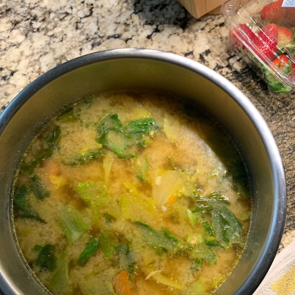 Instant Pot Chicken Miso Soup