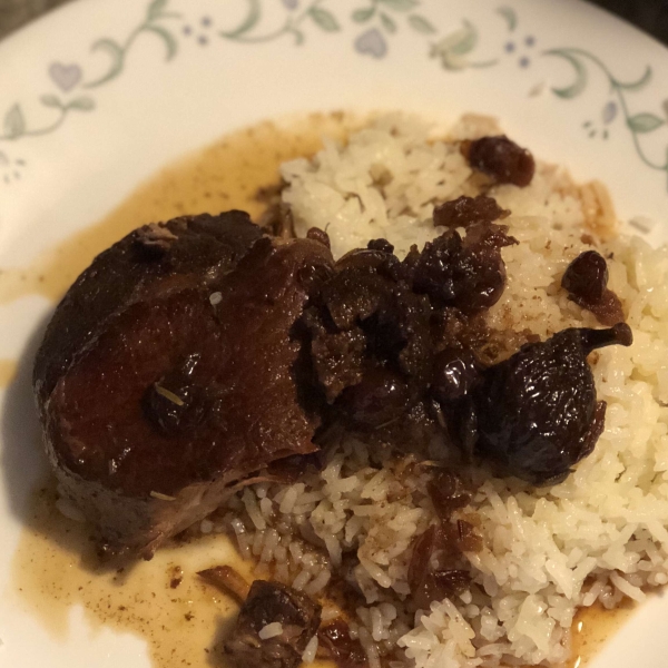 Slow Cooker Cranberry Fig Pork