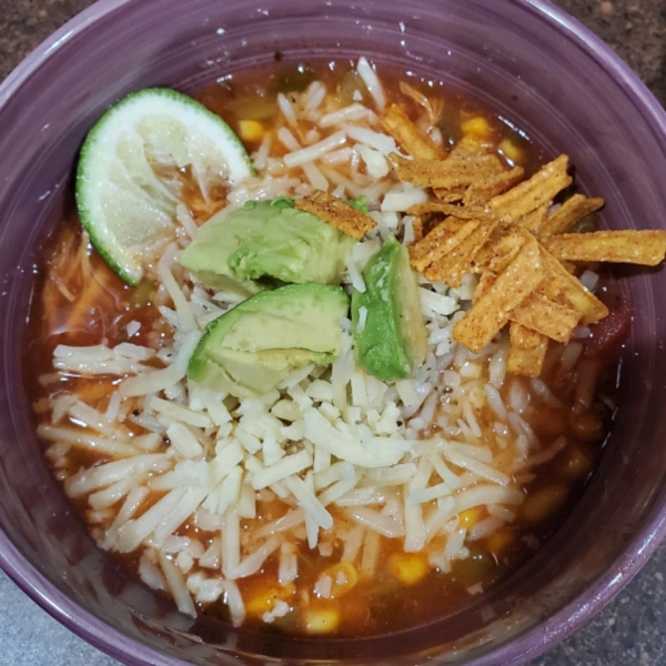 Slow-Cooker Chicken Tortilla Soup