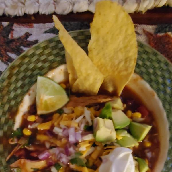 Slow-Cooker Chicken Tortilla Soup