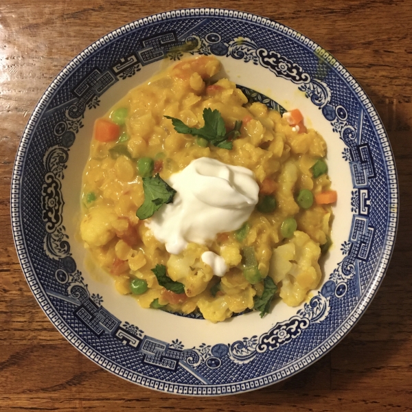 Coconut Red Lentil Curry