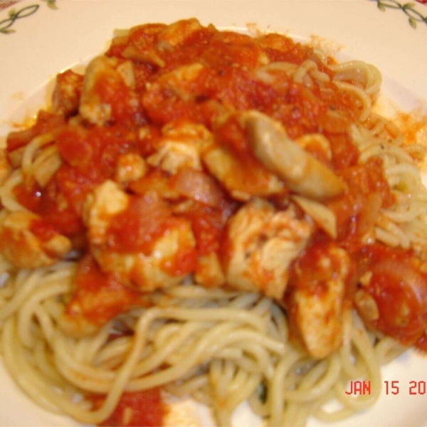 Chicken Bolognaise