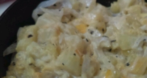 Cream Cheese Basil Summer Squash