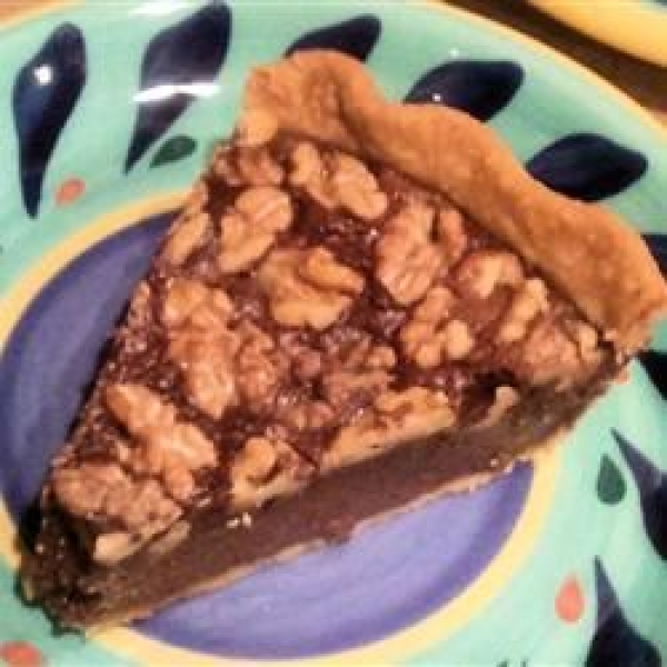 Mocha Walnut Pie