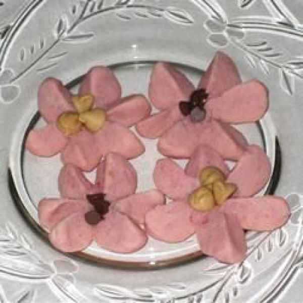 Poinsettia Cookies