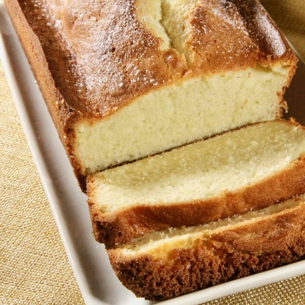 Sour Cream Lemon Pound Cake