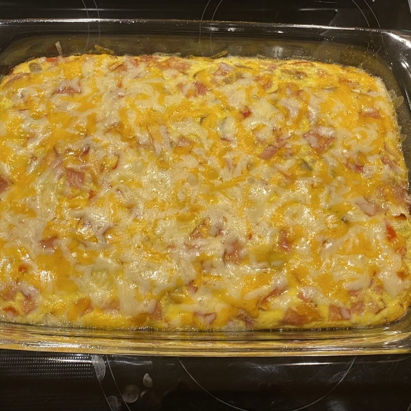 Ham and Egg Breakfast Bake