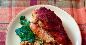 Sofrito Chicken and Cauliflower Rice