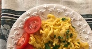 Pasta with Ricotta and Turmeric