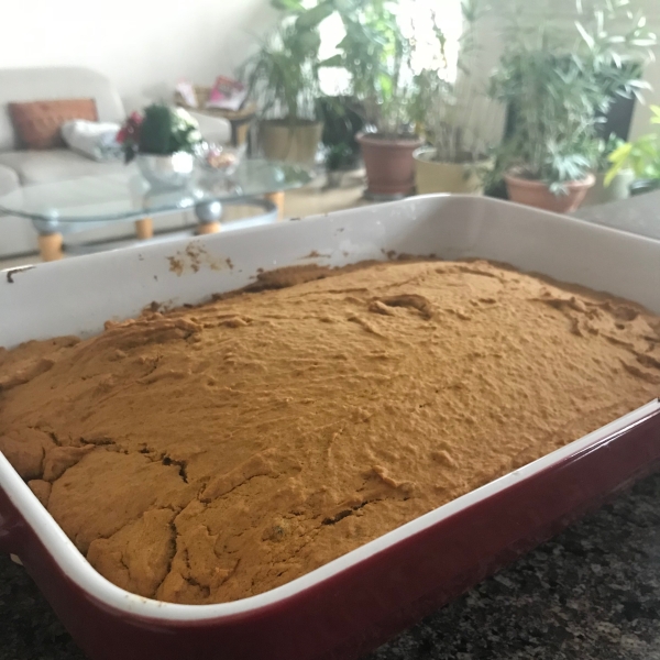 Vegan Pumpkin Pie Blondies