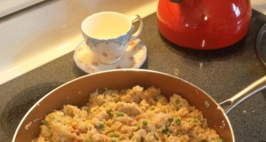Quinoa with Peas and Parmesan