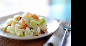 Waldorf Salad with Walnut Oil Vinaigrette