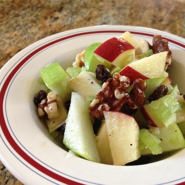 Waldorf Salad with Walnut Oil Vinaigrette