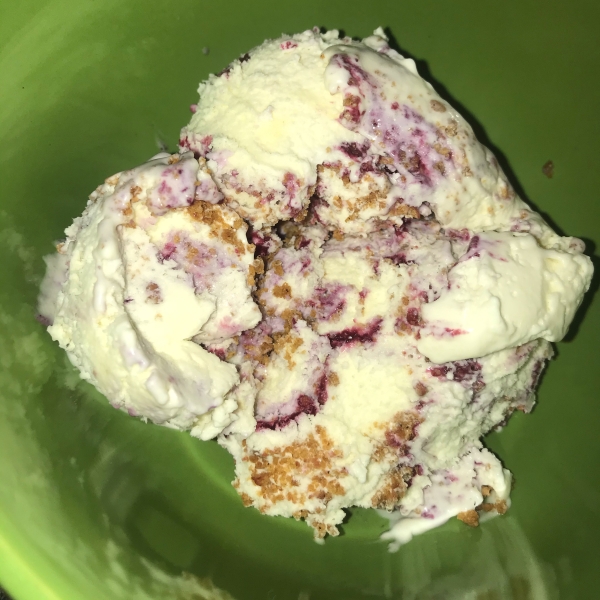 Blueberry Cheesecake Ice Cream