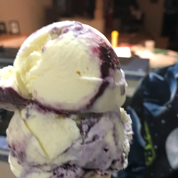 Blueberry Cheesecake Ice Cream