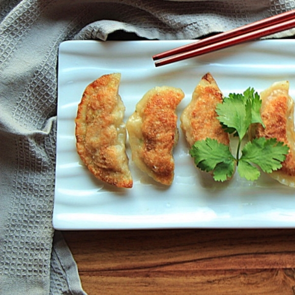 Delightful Japanese Pork and Leek Gyoza