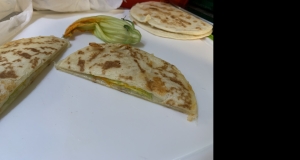 Quesadillas de Flor de Calabaza (Zucchini Blossom Quesadillas)