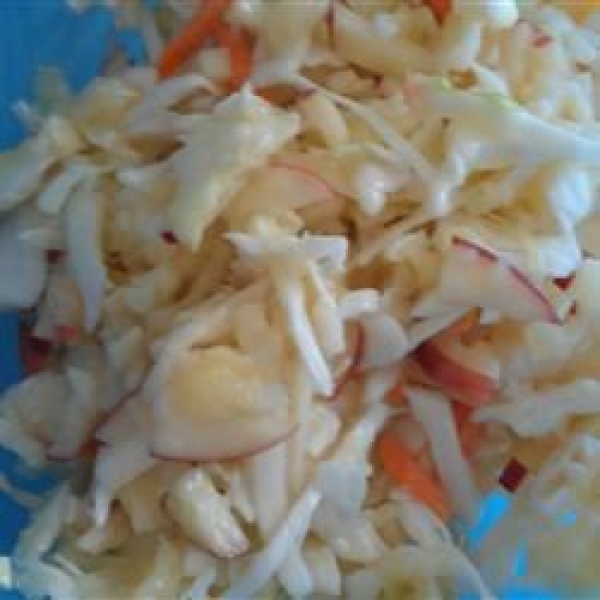 Pineapple Apple Slaw