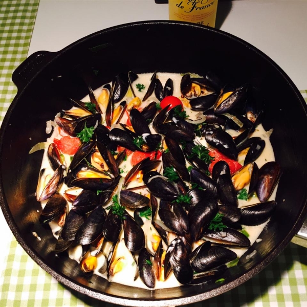 Moules en Sauce