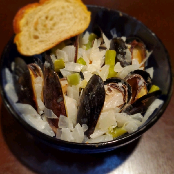 Moules en Sauce