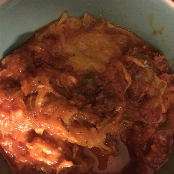 Baked Spaghetti with Venison