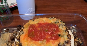 Mexican Deep-Dish Pizza