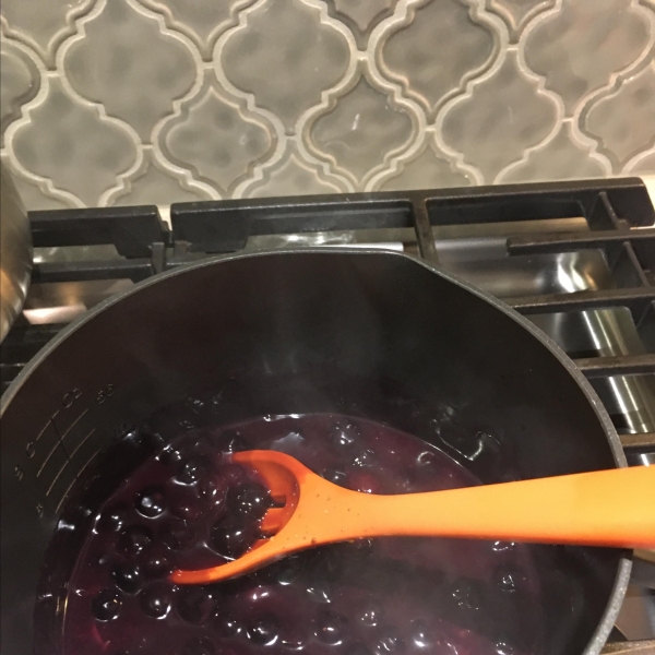 Citrus Wild Blueberry Sauce