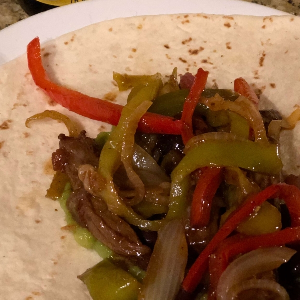 Sizzling Steak Fajitas