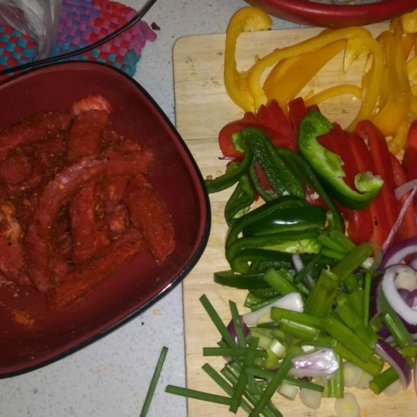 Sizzling Steak Fajitas