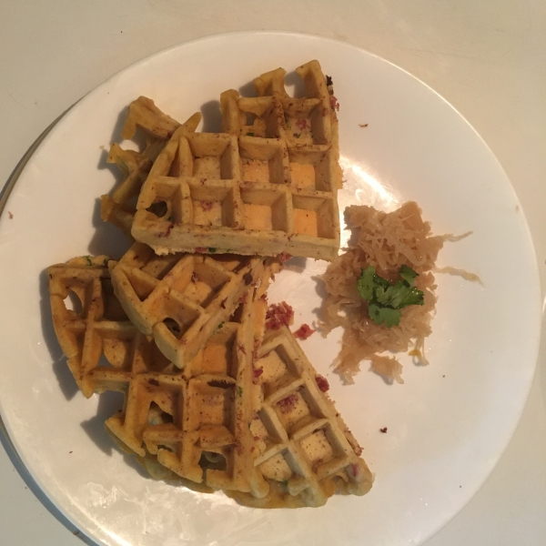 Corned Beef Waffles